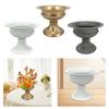 Flower Vase European Style Metal Flower Pot Floral Arrangement Planter Vase for Tabletop Bar Holidays Living Room Anniversary