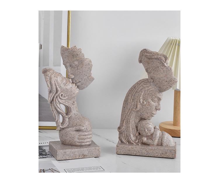 Elegant Resin Ornaments for Home, Office, or Bookshelf Display