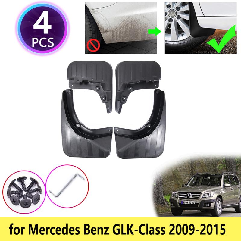 

4 шт. / Комплект для GLK Class X204 2009 2010 2011 2012 2013 2014 2015 Брызговики Брызговики Брызговики Брызговики Брызговики