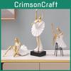 Elegant Ballet Dancer Resin Figurine Home Decor Gift For Colleagues Or Kids