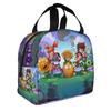 Custom Plants Gaming Zombies Insulated Lunch Bags for Camping Travel Video Game Resuable Thermal Cooler Bento Box Unisex