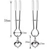 Nipple Clamps Clip for Women Men Adjustable Metal Body Clamps for Women