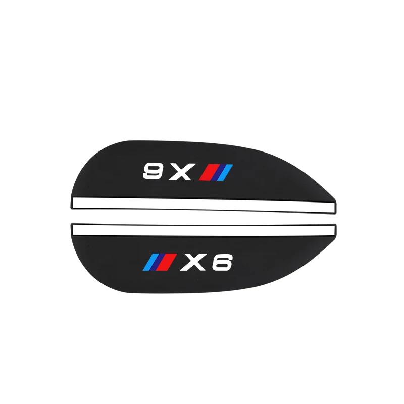 XWQP2 Car Sticker For BMW Hot 2025 For BMW Car General Adhesive Rain Eyebrow Clear Mirrors Anto Accessories G30 G20 M3 M5 E91 E92 E93