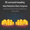 Jiashengda Multi-functional Neck & Back Massage Mat CN Plug (adapter Included)