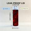 1PC Red Vein Dark Marble Texture Print 750ml Color Plastic Sports Water Bottle Leakproof Flip Straw Lid Suitable for Sports Office Home Use