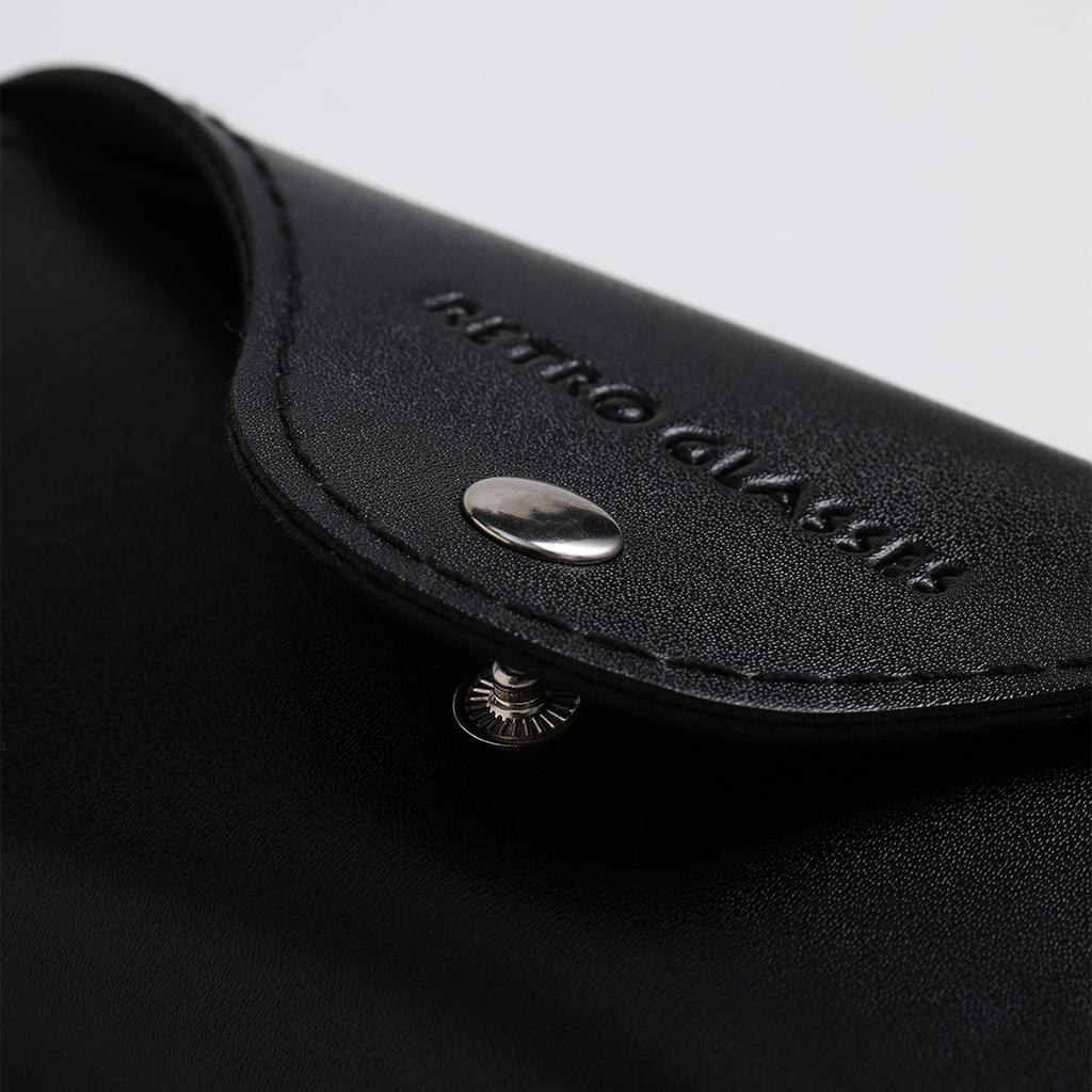 Black Sunglasses Case, Pressure-Resistant Glasses Case Pu Case, Sun Glasses Case.