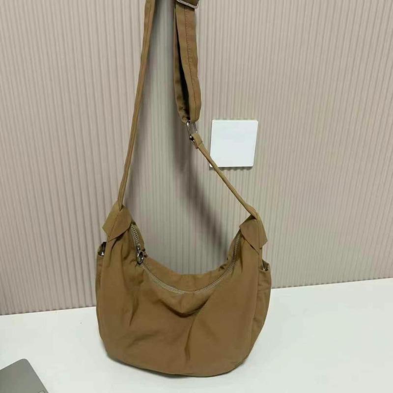Dumpling Bag Casual Trendy Wide-shoulder Strap Large-capacity Single-shoulder Crossbody Bag