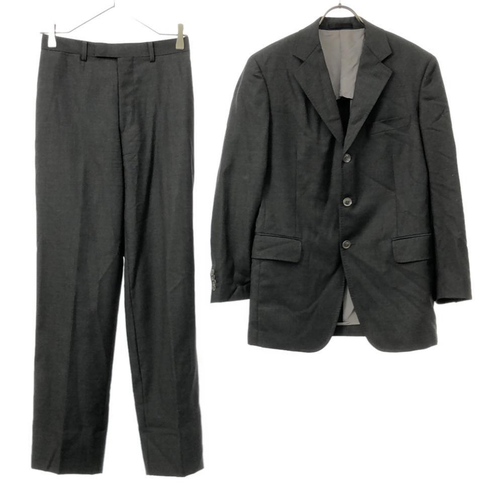 Loro Piana made in Italy 100% wool suit Setup A4S Charcoal gray Men's Used