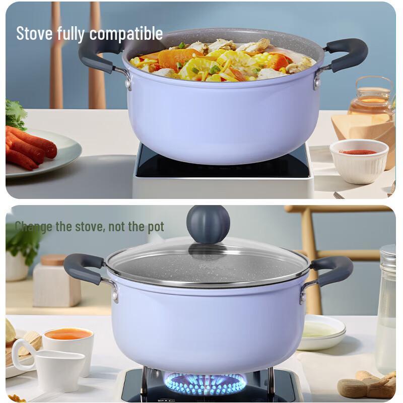 Cooker King 22cm Non-stick Maifan Stone Soup Pot