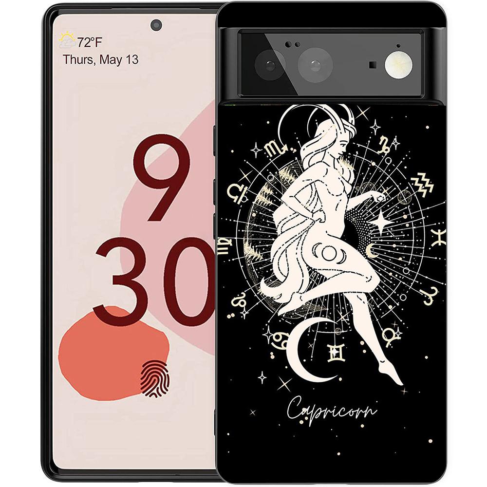 

Zodiac Phone Case Cover for Google Pixel 8 7 6 7A 6A Pro 5G Shockproof Silicone Soft 9 Pro XL 8 Pro 5G Shell Coque Cases Bags for Pixel 9