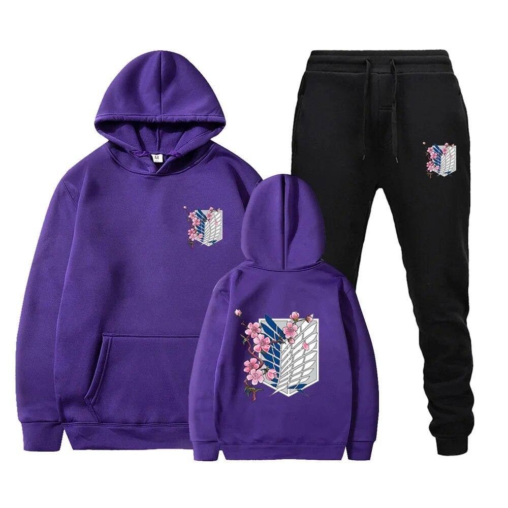 

Осенне-зимний комплект мужских и женских брюк с капюшоном, комплект штанов с капюшоном и принтом Forechest для повседневных уличных пар 5XL