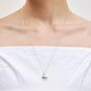 Pretzel Pendant Necklace