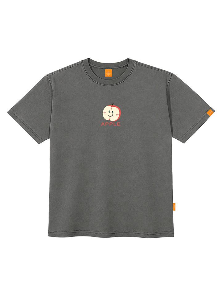 Ellamo Apple Short Sleeve T-Shirt Unisex Plus Size S~4Xl (A Type)