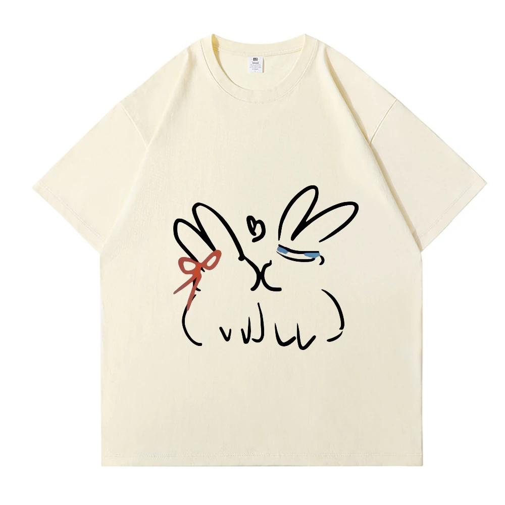Korean-style 100% Pure Cotton High-quality Comfortable and Fashionable Round-neck Trendy Short-sleeved Top 2025 T-shirt
