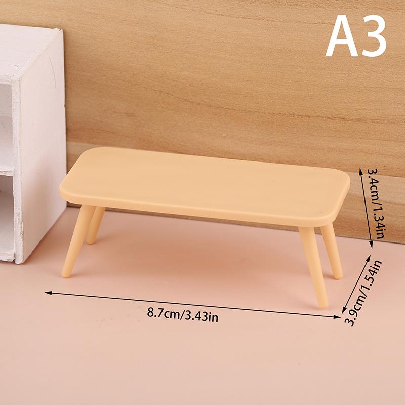 1/12 Dollhouse Mini Çay Masası Sandalye Kanepe Modeli Dollhouse Oturma Odası Dekorasyonu Bebek Evi Mobilya Aksesuarları