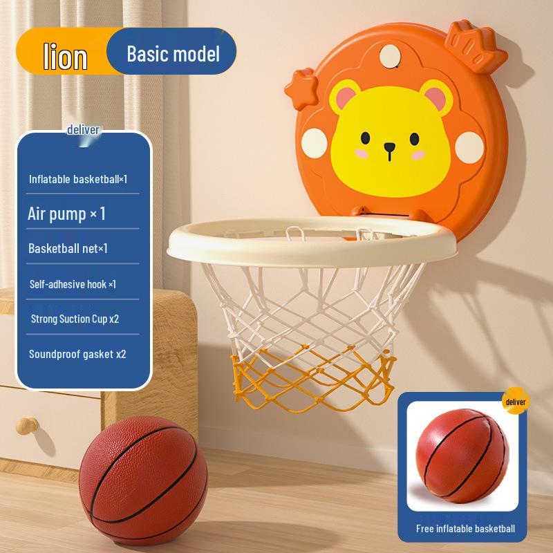 

Складное игрушечное баскетбольное кольцо для детей для игры в помещении - Подсчет очков и хранение 1 Basketball, Pump, Suction Cup, Hook