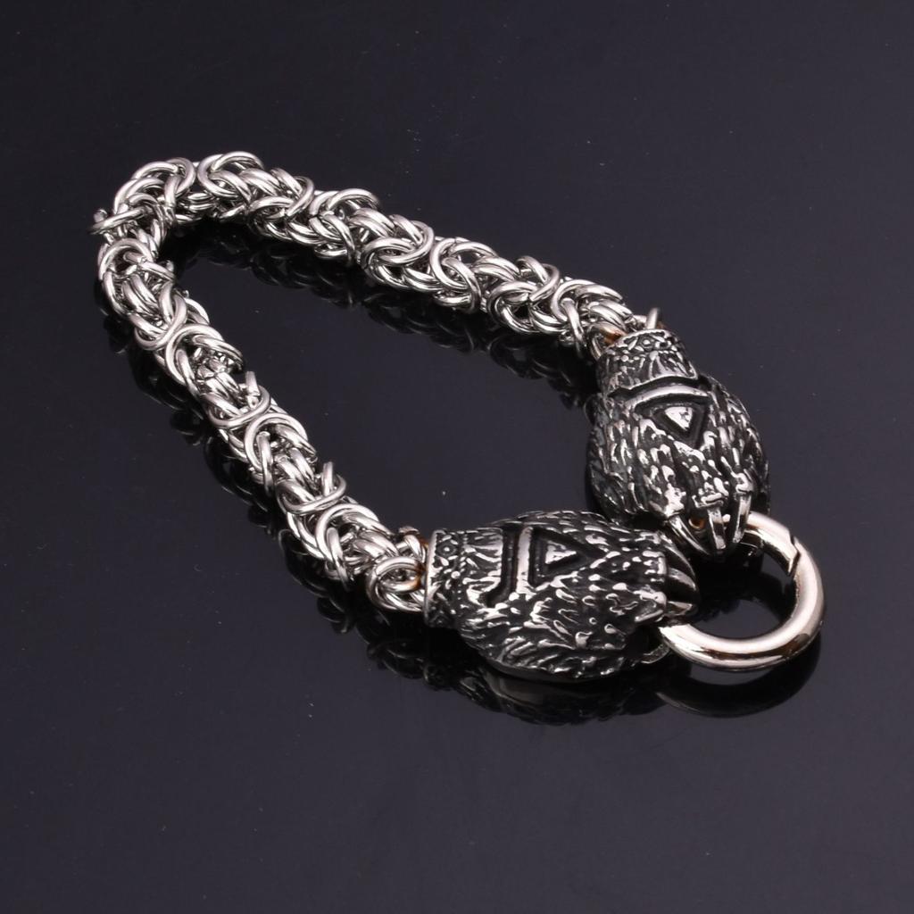 Stainless Steel Viking Bear Claw Wolf Claw Bracelet Men 'S Domineering Stainless Steel Bracelet 