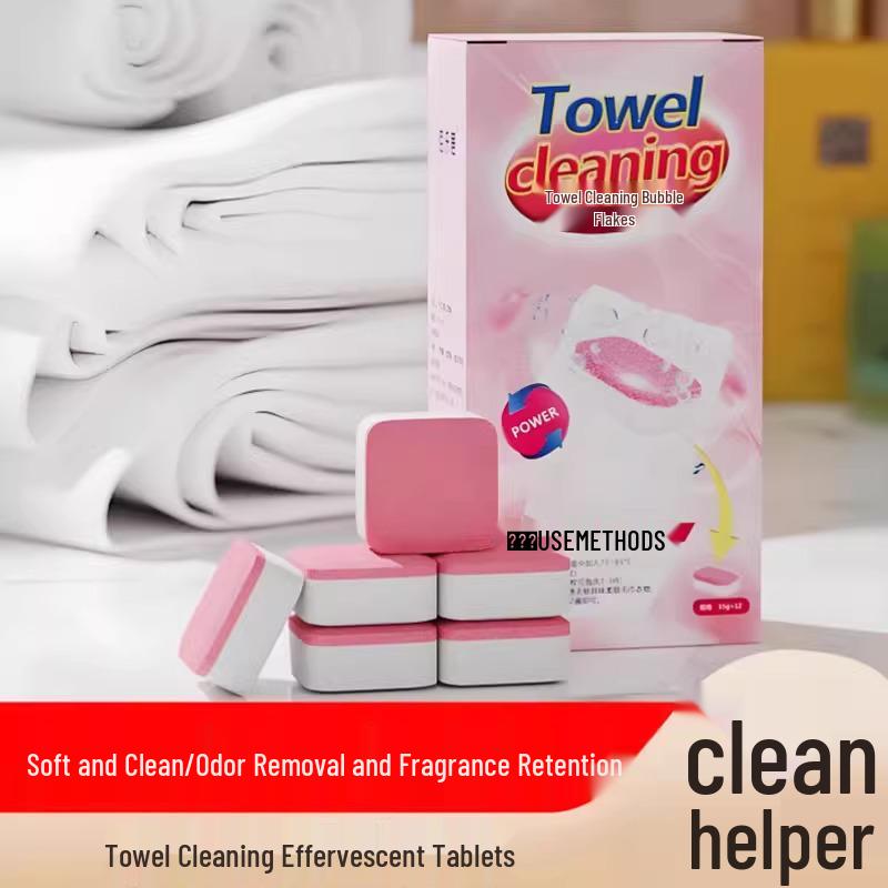 New User Discount: Towel Cleaner Detergent for De-yellowing, Desmell and Restoration