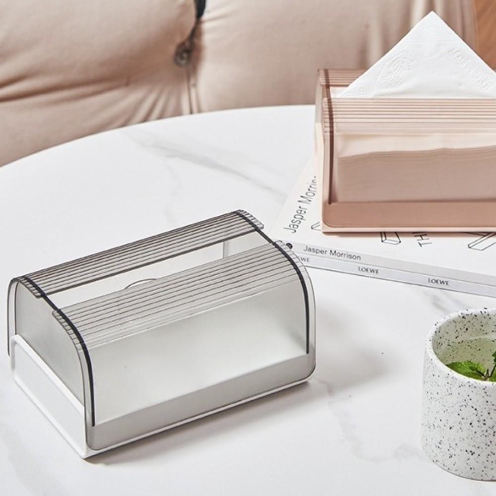 Modern Style Napkin Paper Box Light Luxury Napkin Holder Durable Tissue Holder Coffee Table