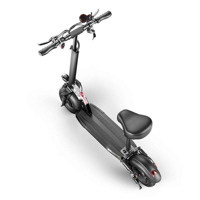 EMOKO HVD3 10 Inch Electric Scooter with Seat 800W High-Power Motor 48V 15Ah Extended-Range Battery – Perfect for Long-Distance Urban Commuting