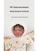 Korean 6-Layer Cotton Gauze Petal Bib: 360° Anti-Spit-Up Newborn Drool Towel.
