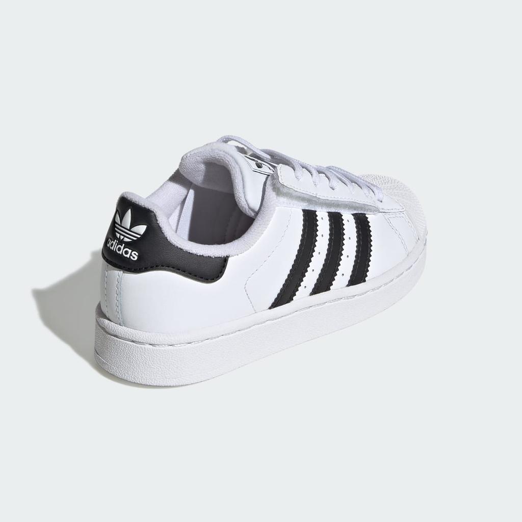 adidas SST II CF EL C IH6400 Kids' Originals Sneakers Cloud White / Core Black / Cloud White
