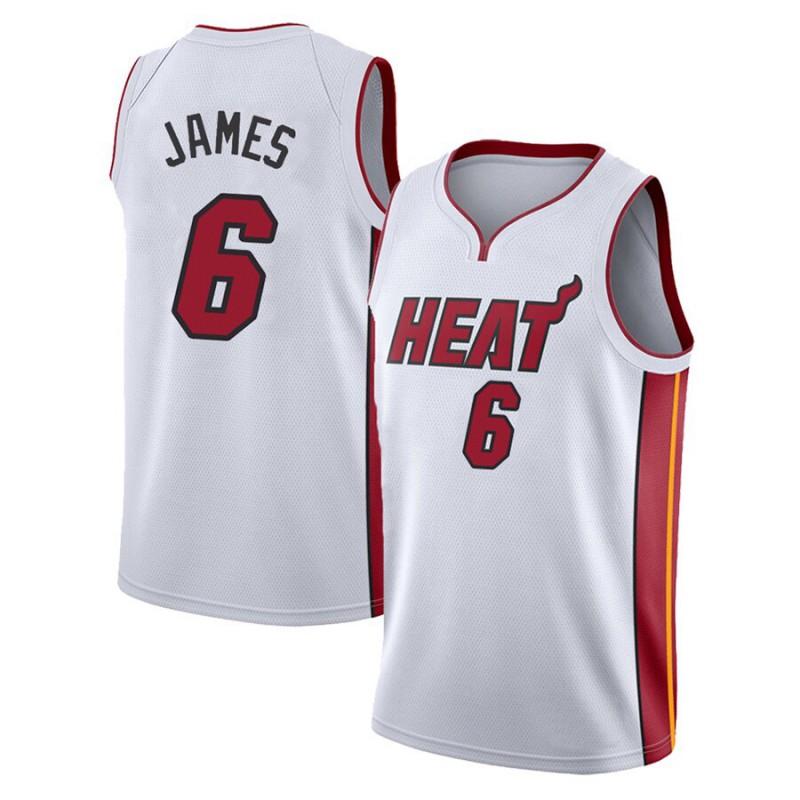 LeBron James Basketball Jersey Set NBA Team Uniforms Lakers 76ers Heat Cavaliers 23 6 Number Custom Stitched Sportswear