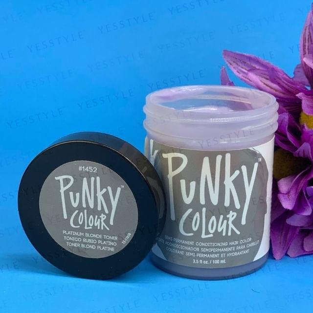 Punky Colour Полуперманентный тонирующий краситель для волос Платиново-блонд 100ml