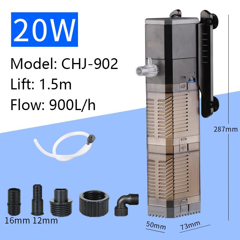 New 4-in-1 Aquarium Submersible Pump CHJ502/CHJ602/CHJ902/CHJ1502  Replacement Cotton Fish Tank Filtration Micro Water Pump