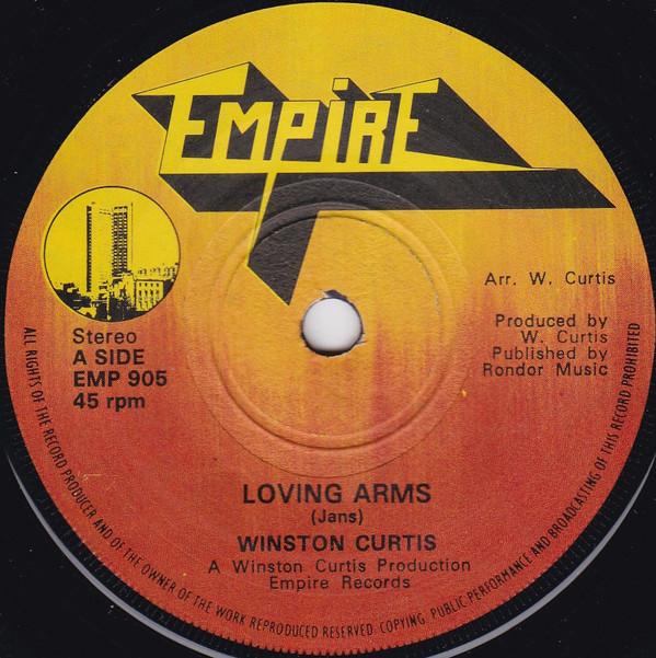 

7inch Record WINSTON CURTIS Loving Arms EMP905 Empire Records 1976 UK Reggae Ska Dub Used