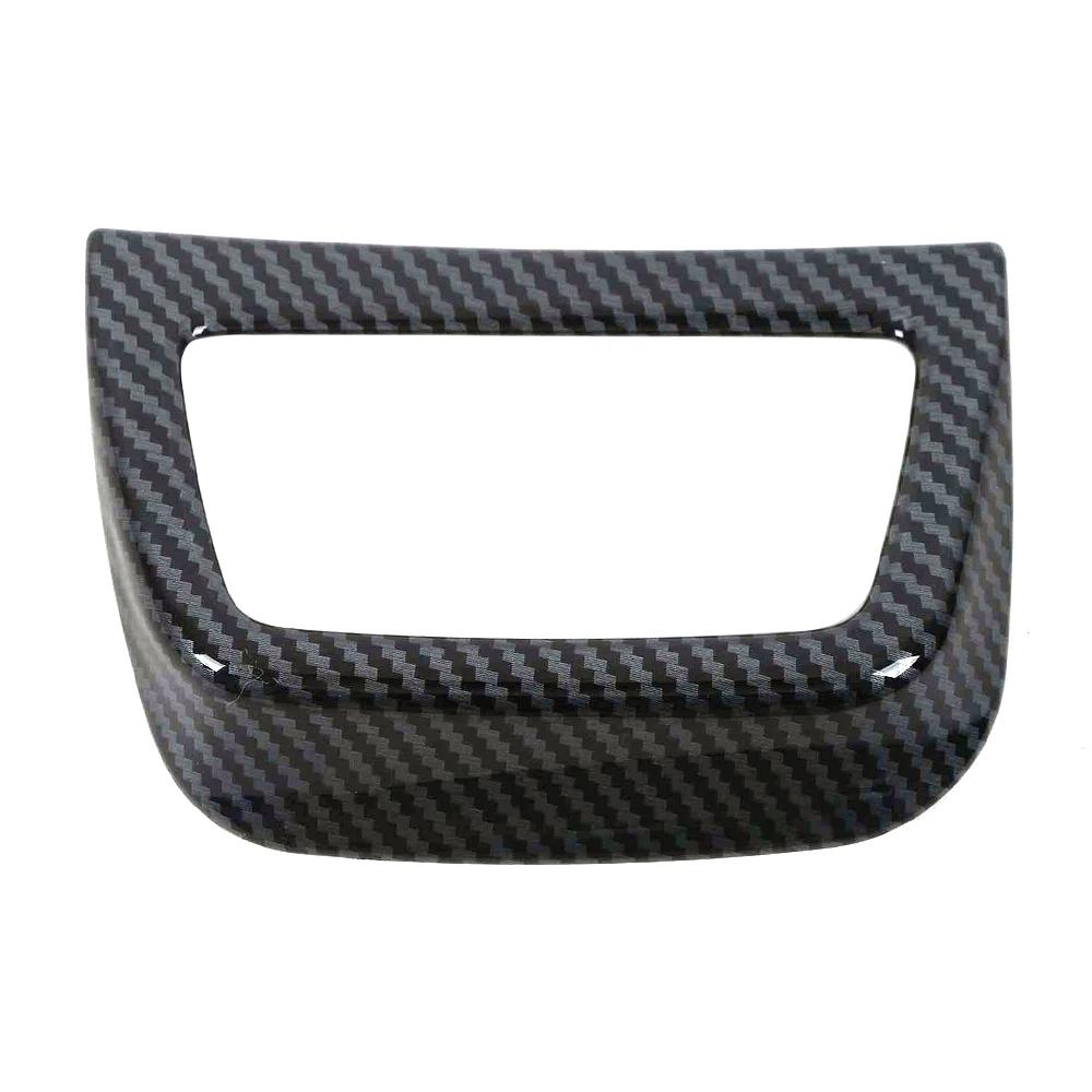 For Hyundai Tucson NX4   Car Interior Styling Headlight Head Light Switch Button Cover Frame Trim Carbon Fiber Refit