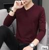 Men's Long-Sleeve V-Neck T-Shirt - New for Autumn/Winter 2023 in White