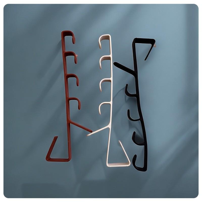 

«Бесследный дверной крючок»: Многофункциональное хранилище одежды и мелочей без перфорации для дома и общежития.