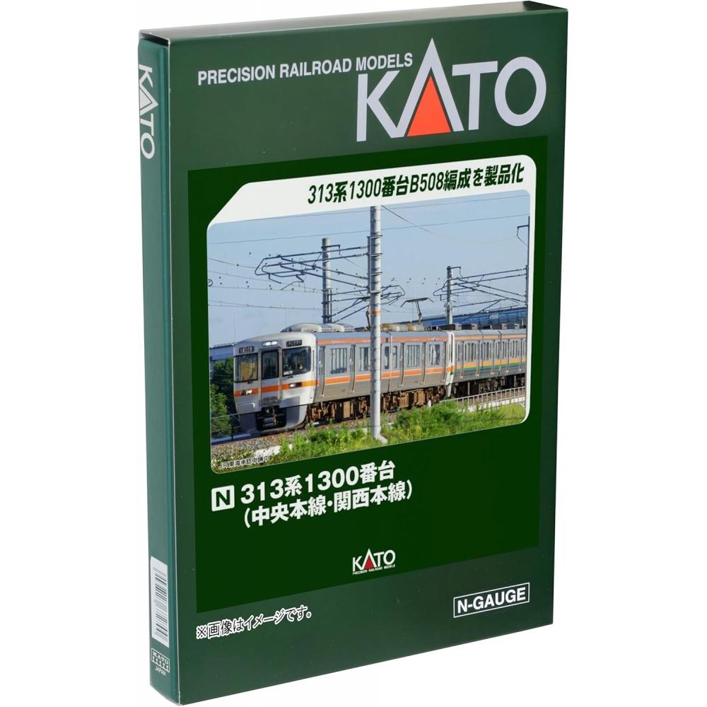 

Kato Kato N Gauge 313 Series 1300 Series Chuo maiN liNe kaNsai maiN liNe 2 Car Set 10 1932 Model traiN