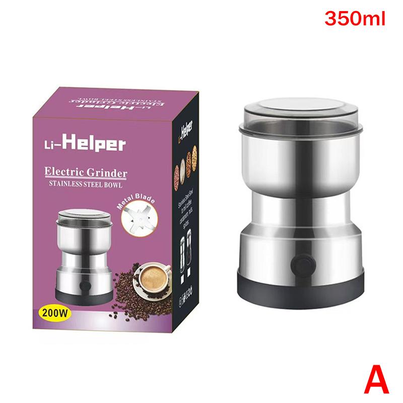 300W elektrický multifunkční kávomlýnek Kuchyňský mlýnek na obiloviny, ořechy, fazole, koření, zrna pro domácí použití