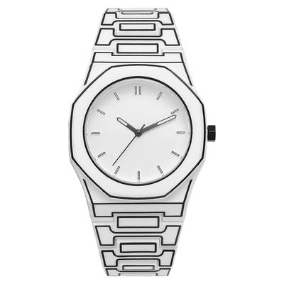 Men's Stylish, Stylish, Waterproof, Resin Strap Analog Quartz Watch with Octagonal Design - Perfect Gift for Birthdays, Anniversaries, Christmas, and