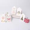 50 Vintage Kraft Paper Christmas Gift Tags Labels Hanging Cards