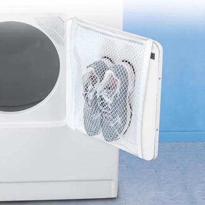 1PC Sneaker Dryer Bag, Dryer Door Shoe Net with Elastic Straps, Sneaker Laundry Bag for Shoes,40X40cm
