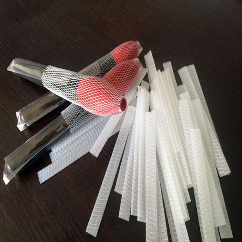 50Pcs/Lot 12Cm Embroidery Thread Net Prevents Unwinding Makeup Brush Head Net