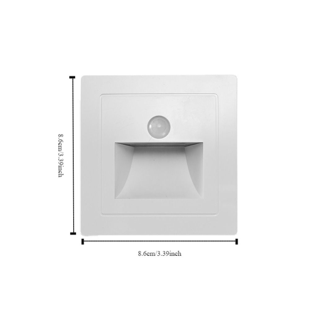 2 Pcs Corridor Lighting Recessed Led Wall Lamp Step Lamp Stair Step Wall Lamp  Indoor