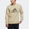 Sweatshirts Men's Light Yellow Crew Neck Moderate Regular H39331
