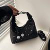 Bucket Bag, Simple Crossbody Bag, Shoulder Bag for Commuting, Handbag for Daily Use