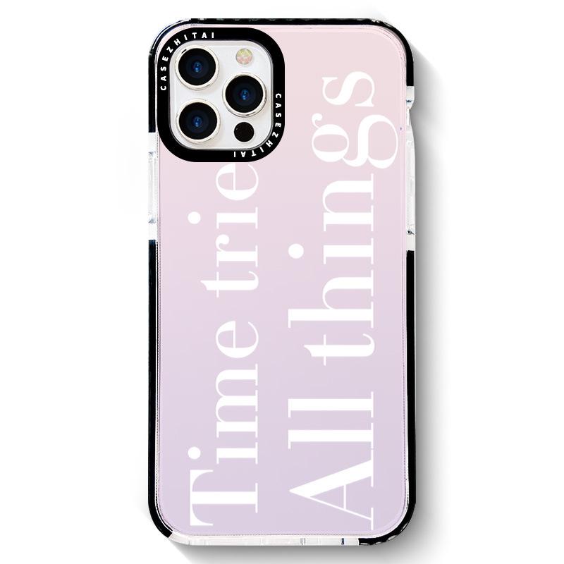 

Zhitai Silicone Case for iPhone 15 - Two-tone Black Circle, Compatible with Apple 14/16, Creative Design for iPhone 11 Pro Max. iPhone 6/7/8