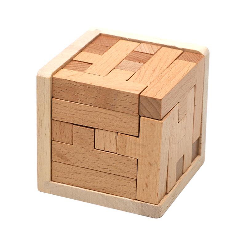 Magic Fighting 54T Toy: Classic Kongming & Luban Lock Building Blocks - Office Decompression and Adult Educational Fun