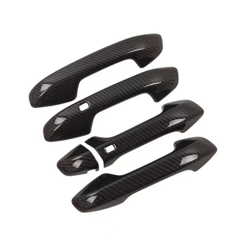 Carbon Fiber Pattern Door Handle Trim for 2018-2023 Kia Ceed 3 CD Proceed SW.