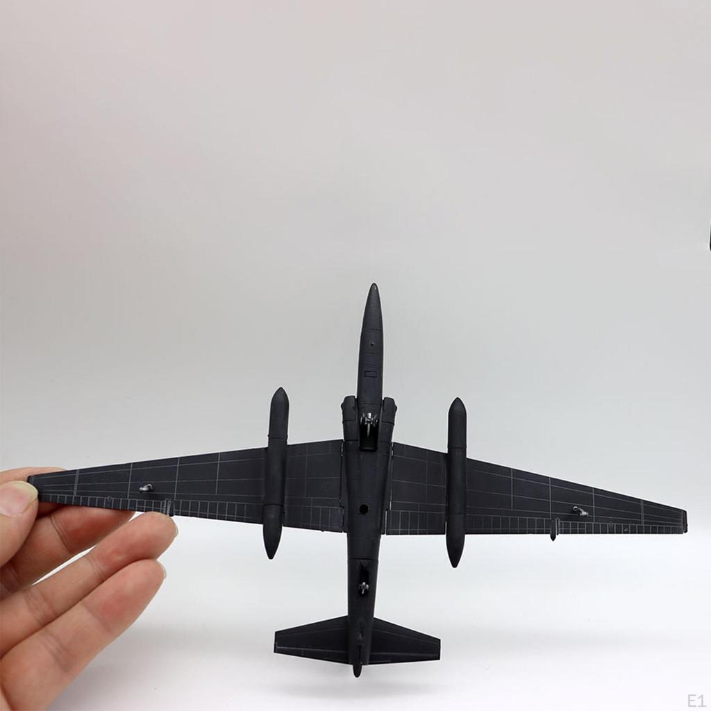 1:144 Aircraft Jet Model Airplanes Gift Simulated Tabletop Decor Planes with Display