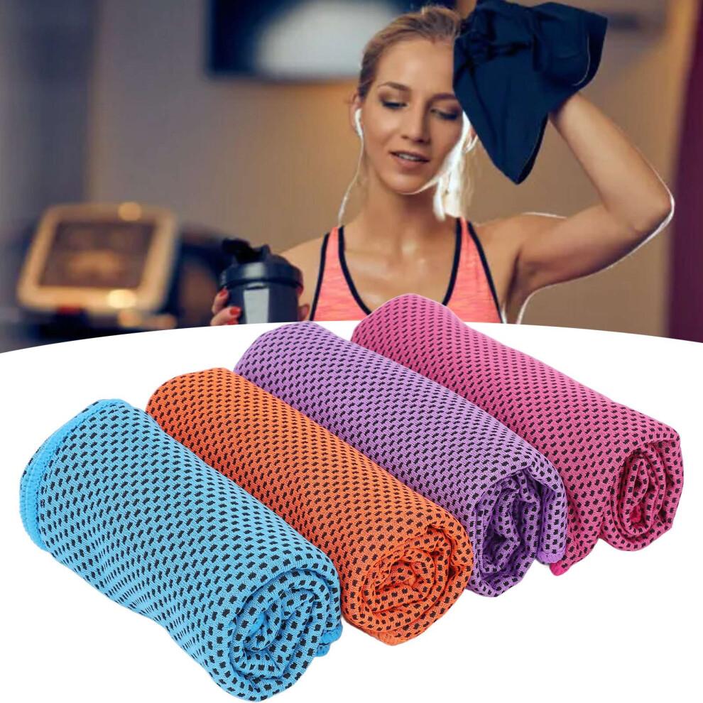 4pcs Cool Sports Towel Summer Cooling Sports Towel