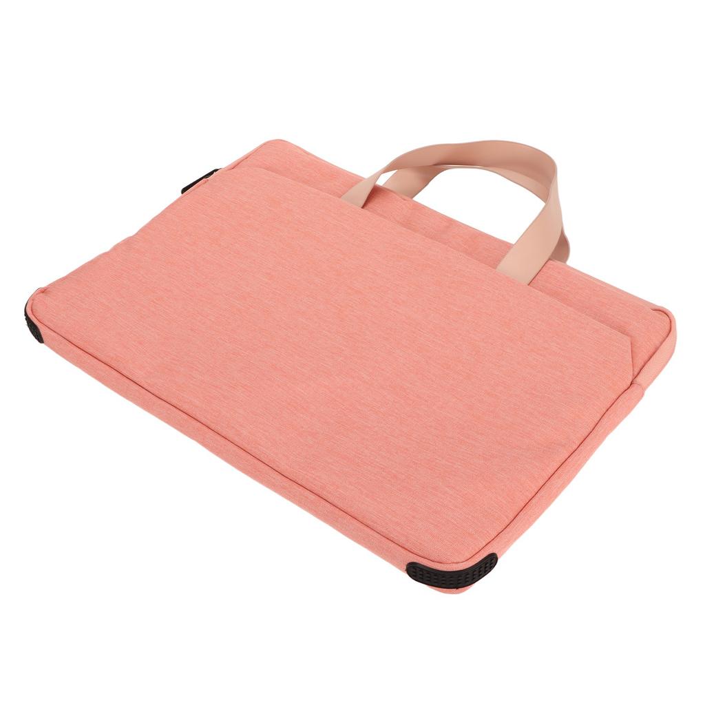 Laptop Bag Large Capacity Waterproof Pink Laptop Briefcase Tote Bag Carrying Handbag For 15.1‑15.6in Laptop