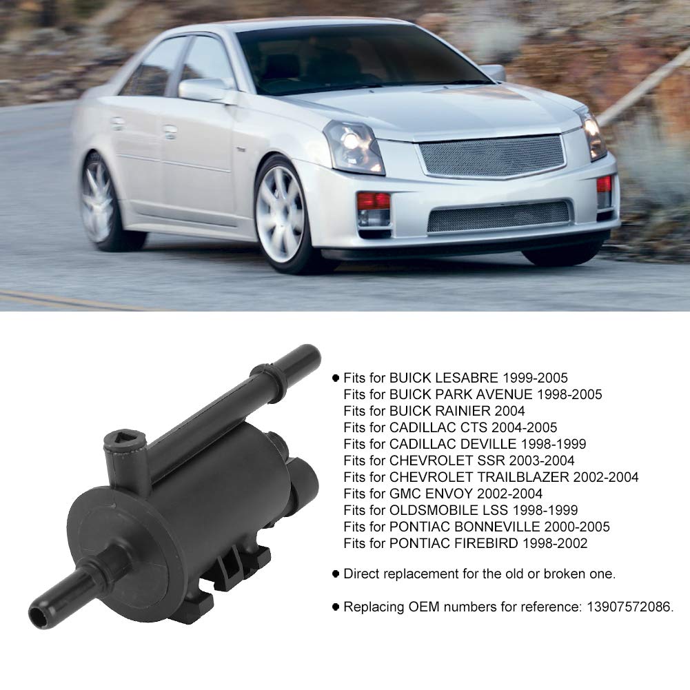 Vapor Canister Purge Solenoid Valve Farm Original Standard Direct Replacement Easy Installation Lesabre 1999-2005