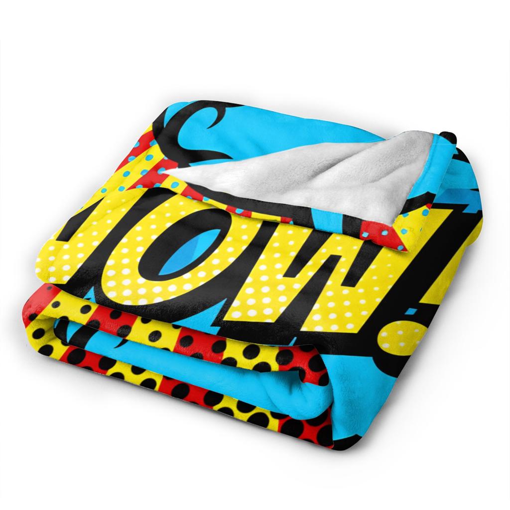 Warm Blanket Picnic Roy Lichtenstein Pop Art Bedding Throws Flannel Bedspread For Home Decor Funny Sofa Bed Cover